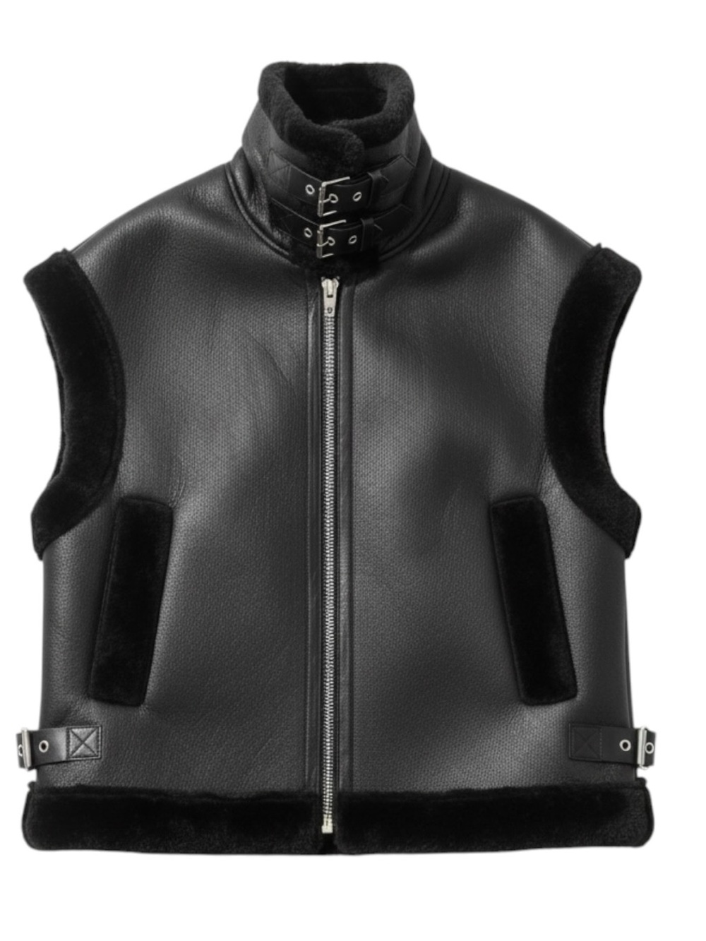 BLANKNYC Night Watch Funnel Neck Vest
